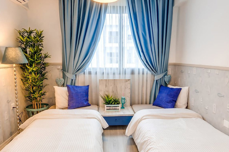 Resort Penthouse-Apartment Yatak Odası