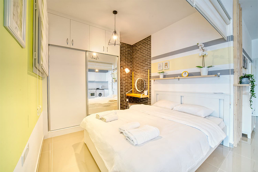 Квартира-студия в резиденции Resort Yatak Odası