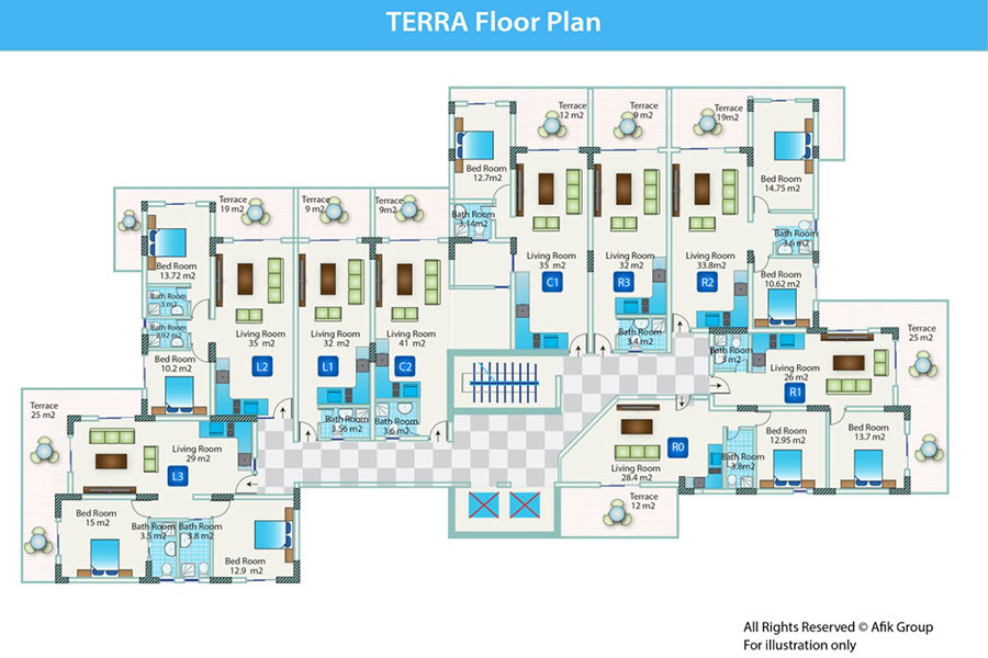 Terra Kat Planı