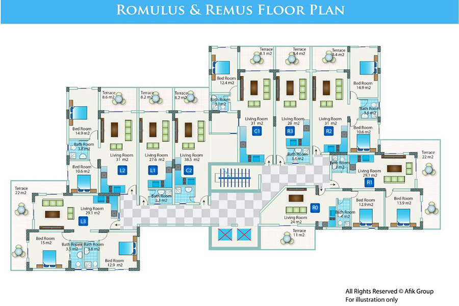 Romulus Kat Planı
